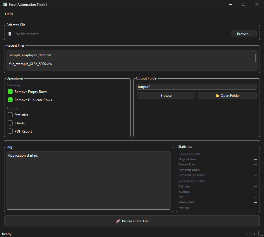 Excel Automation Toolkit